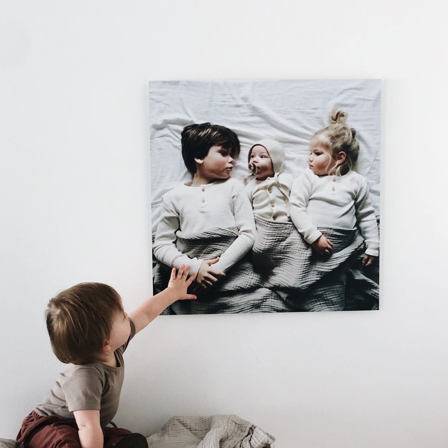 Foto op aluminium afdrukken vierkant – Instawall