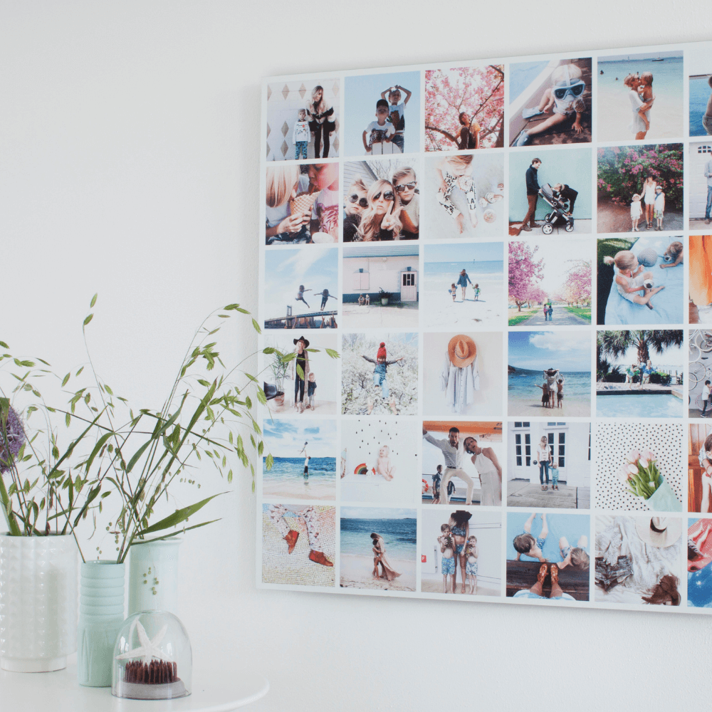 Instawall Glas Square | 1:1 Instawall Glas Instawall Prints 80x80 cm Glas Inclusief ophangsysteem