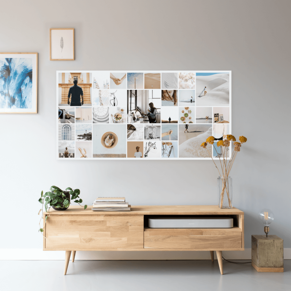 Instawall Glas Wide | 2:1 Instawall Glas Instawall Prints 140x70 cm Glas Inclusief ophangsysteem