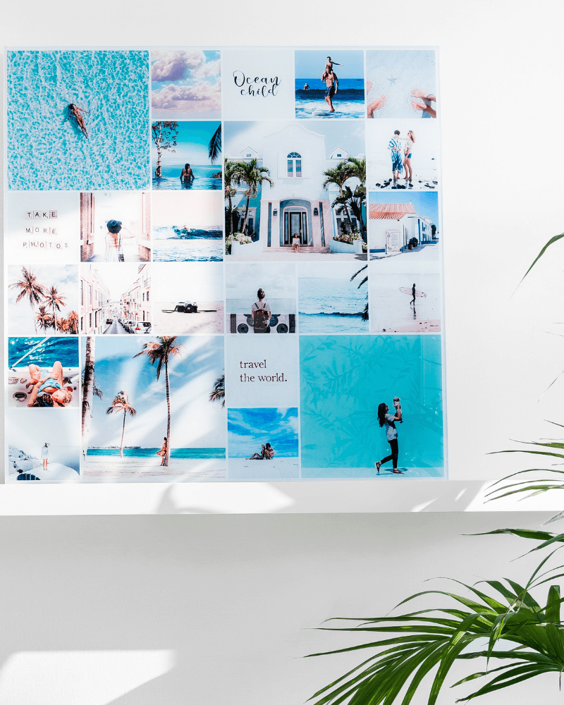 Instawall plexiglas Square | 1:1 Instawall plexiglas Instawall Prints 80x80 cm plexiglas système de suspension inclus