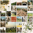 Instawall Tuinposter Square 1:1 collage van landschappen als wanddecoratie voor tuin