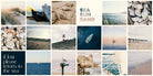 Instawall Tuinposter Wide 2:1 met zee- en strandbeelden voor tuinwanddecoratie