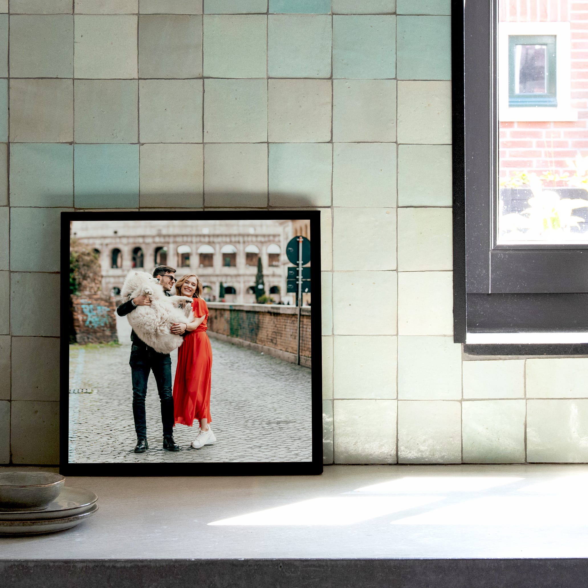 Fotovergroting Baklijst Square | 1:1 Instawall Baklijst Instawall Prints