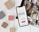 Instawall Giftcard digitale cadeaukaart met collagefoto’s voor persoonlijk cadeau