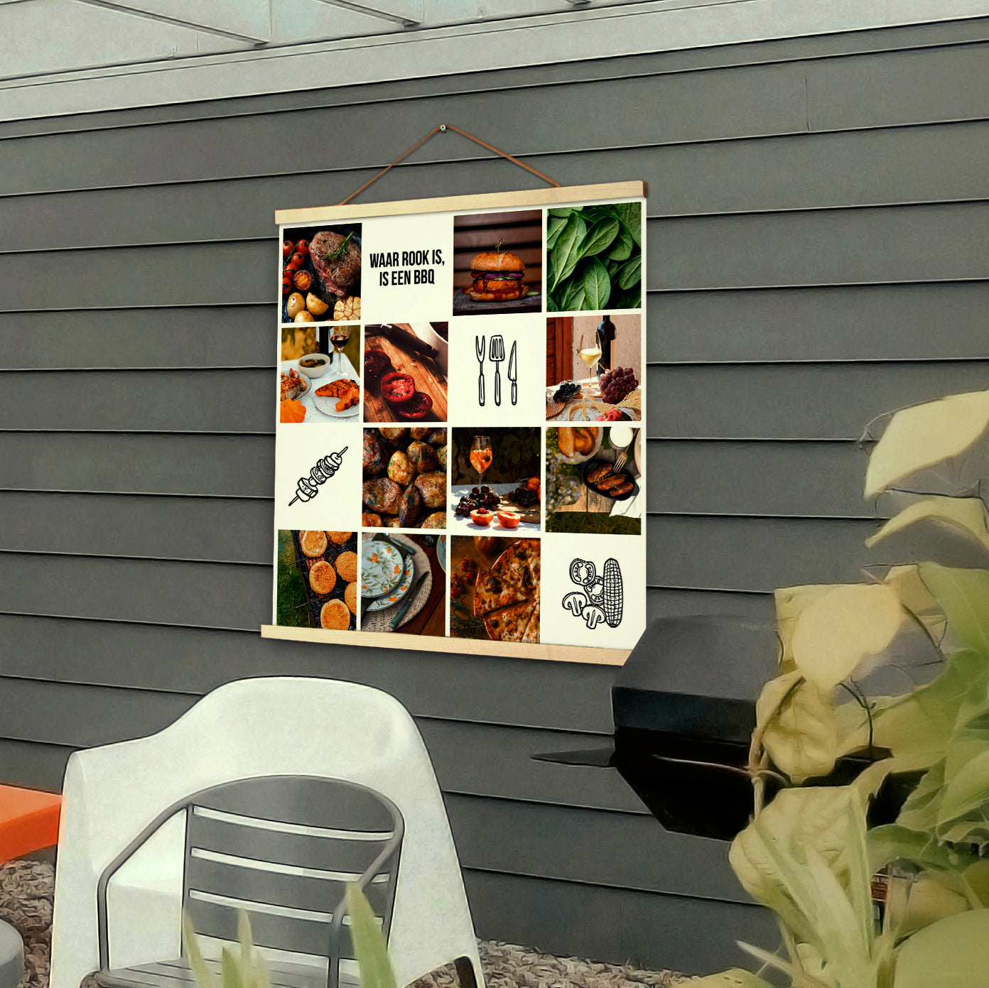 Instawall Garden Poster Square | 1:1