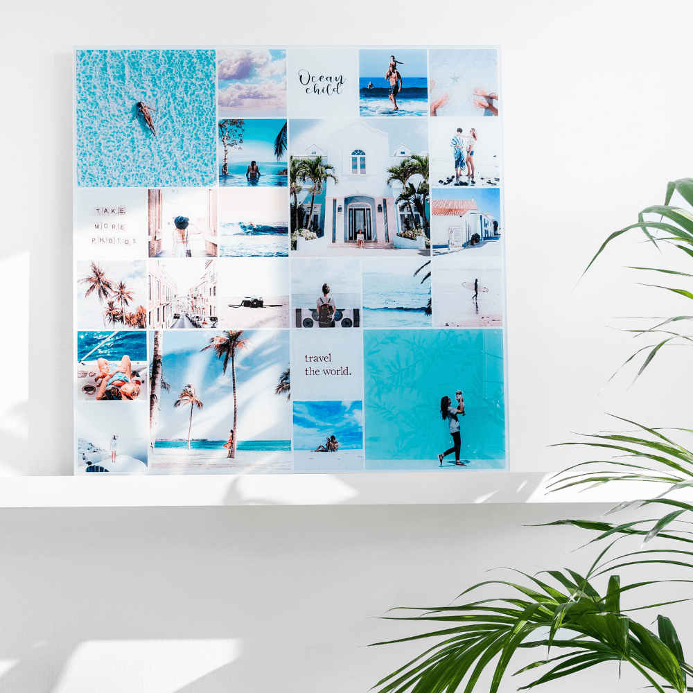 Instawall plexiglas Square | 1:1 Instawall plexiglas Instawall Prints 80x80 cm plexiglas système de suspension inclus